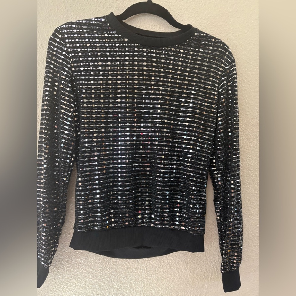 Black and Silver Women's Set (Top and Bottoms)
